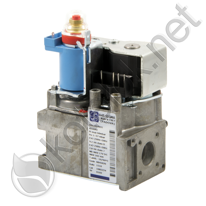 0.845.020 Газовый клапан 845 Sigma — изображение 1