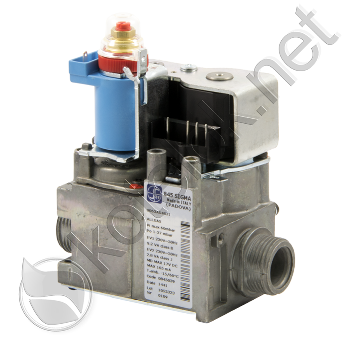 0.845.039 Газовый клапан 845 Sigma 41793 Thermona — изображение 1