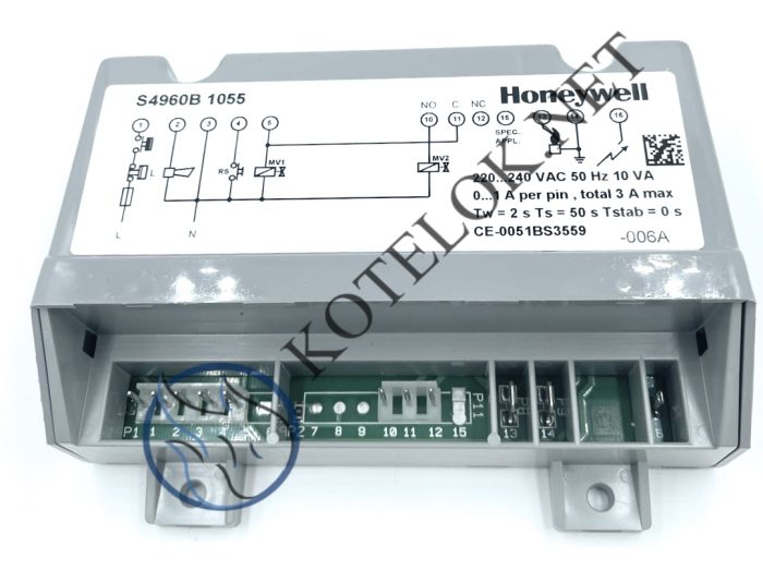 S4960B 1055 Блок управления зажиганием Honeywell 0020027677 Protherm — изображение 1